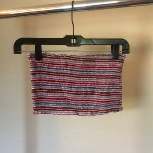 Lulus striped tube top